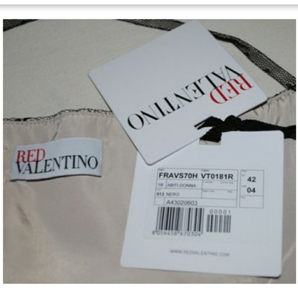 Red Valentino Lace Gown Dress - Picture 7 of 7