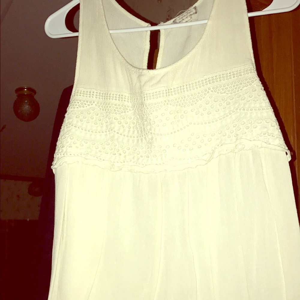 White lace too large but did like a medium