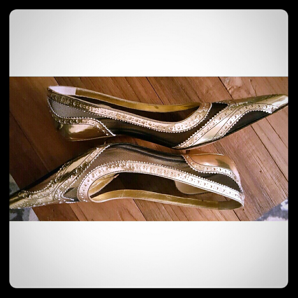 Gold Tanner & Krolle Shoes