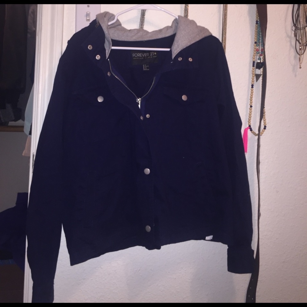 Forever 21 utility jacket