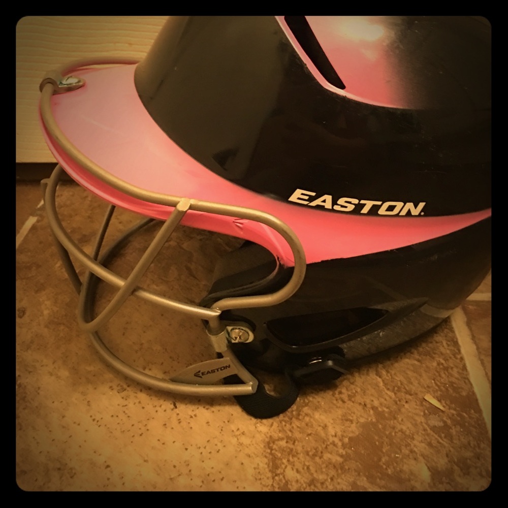 Easton women's softball helmet