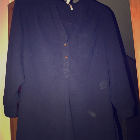 Blouse navy blue medium - Picture 1 of 1