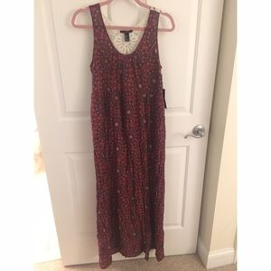 Forever 21 Boho Babydoll Maxi