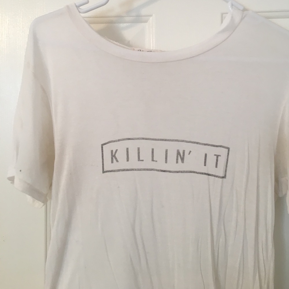 killing it tee shirt
