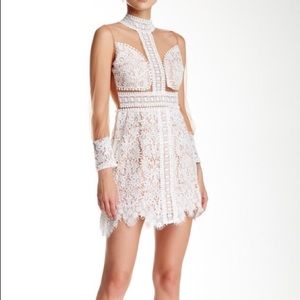 Few Moda Capri Sheer Dress, S