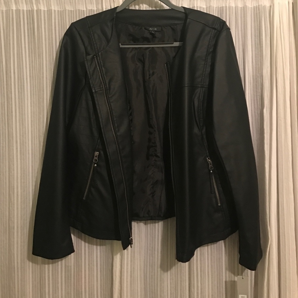 Leather Jacket (Black)