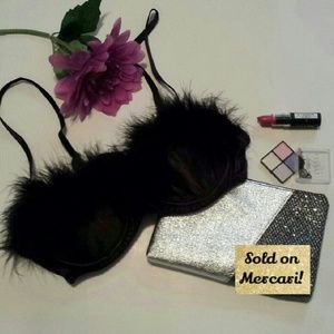 Feather Boa Bra