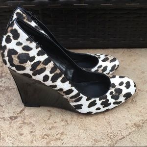 White House Black Market Wedge Heels
