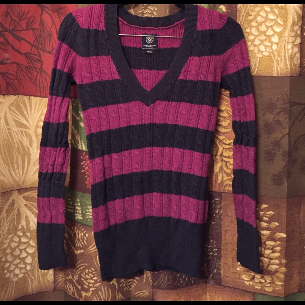 American Eagle Cable Knit Sweater