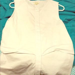 White work shirt button down