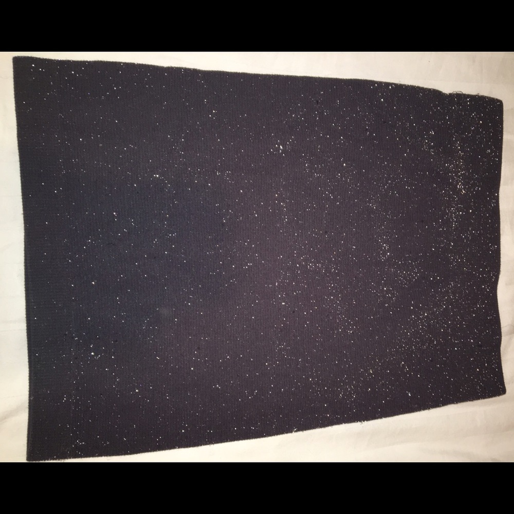 Sparkly grey tube top or skirt