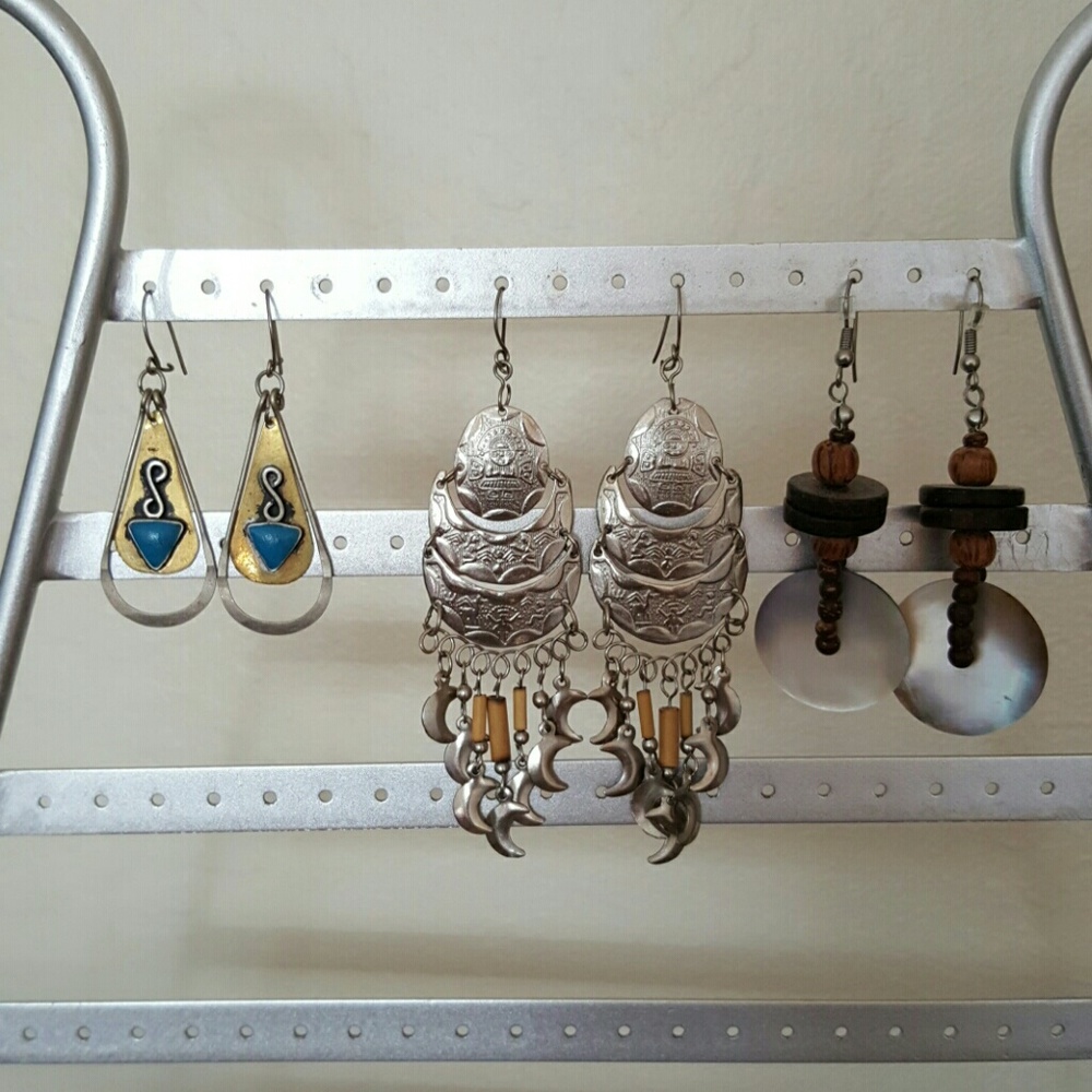 Latin American Earring Trio