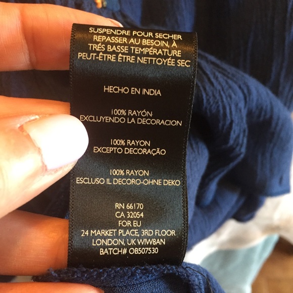 Ecote urban Outfitters embroidered cross back Cami - Picture 8 of 8