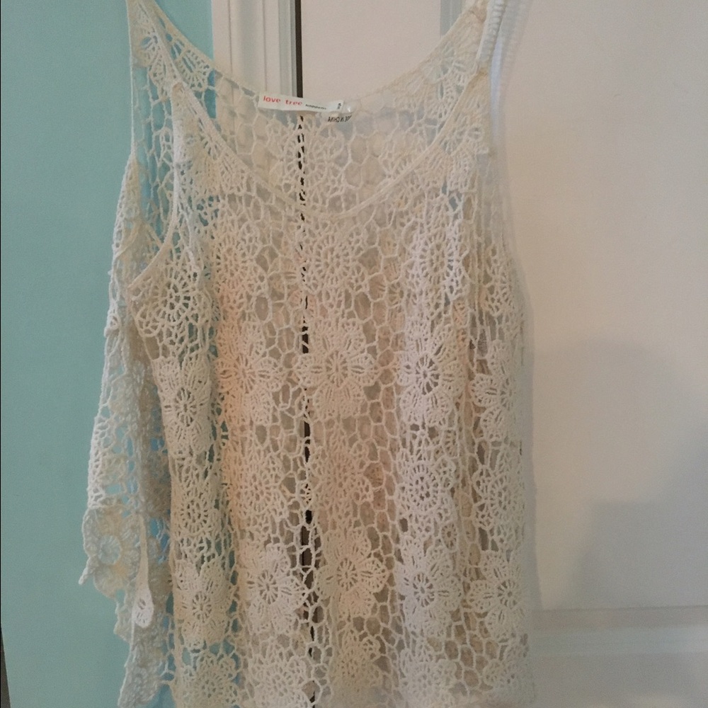 Crochet tank top
