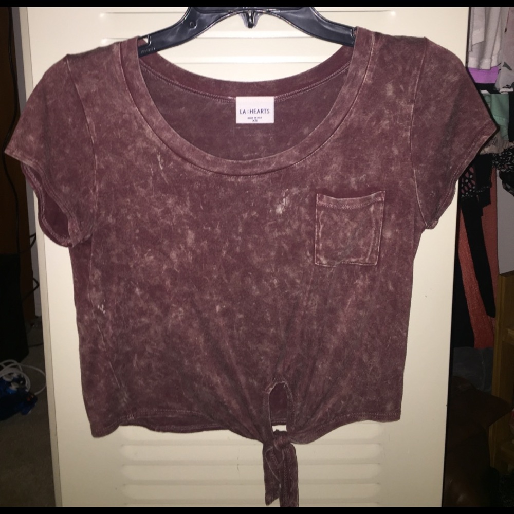 LA Hearts 💕 crop tee