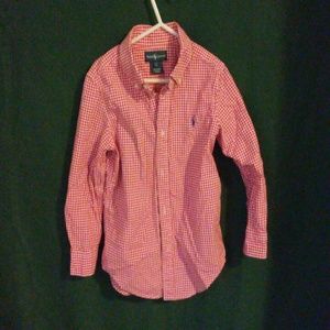 Ralph Lauren Red/White Long Sleeve