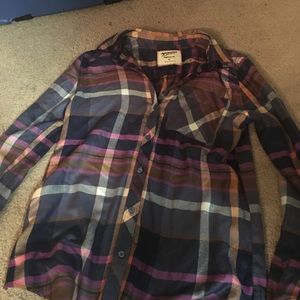 Plaid long sleeve