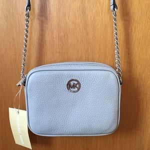 NWT Michael Kors Fulton Small Leather Crossbody