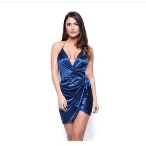 Navy blue dress