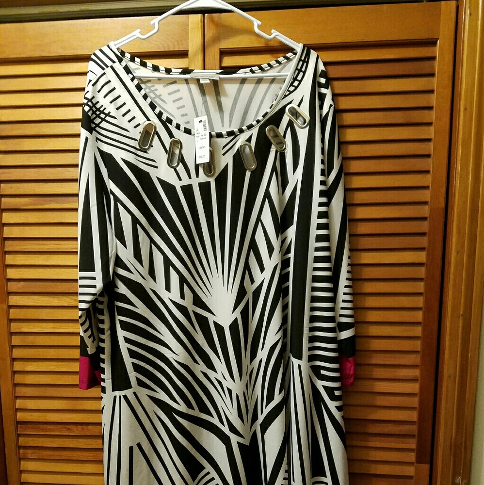 The Avenue Black & White dress