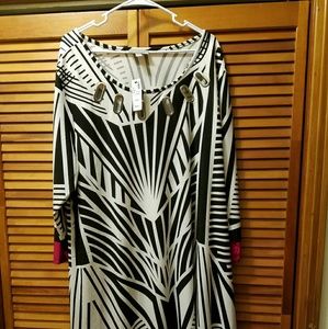 The Avenue Black & White dress