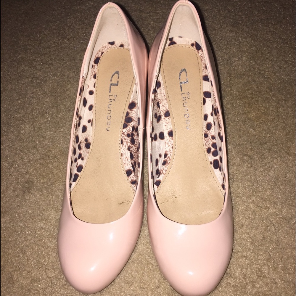 Baby Pink Kitten Heels