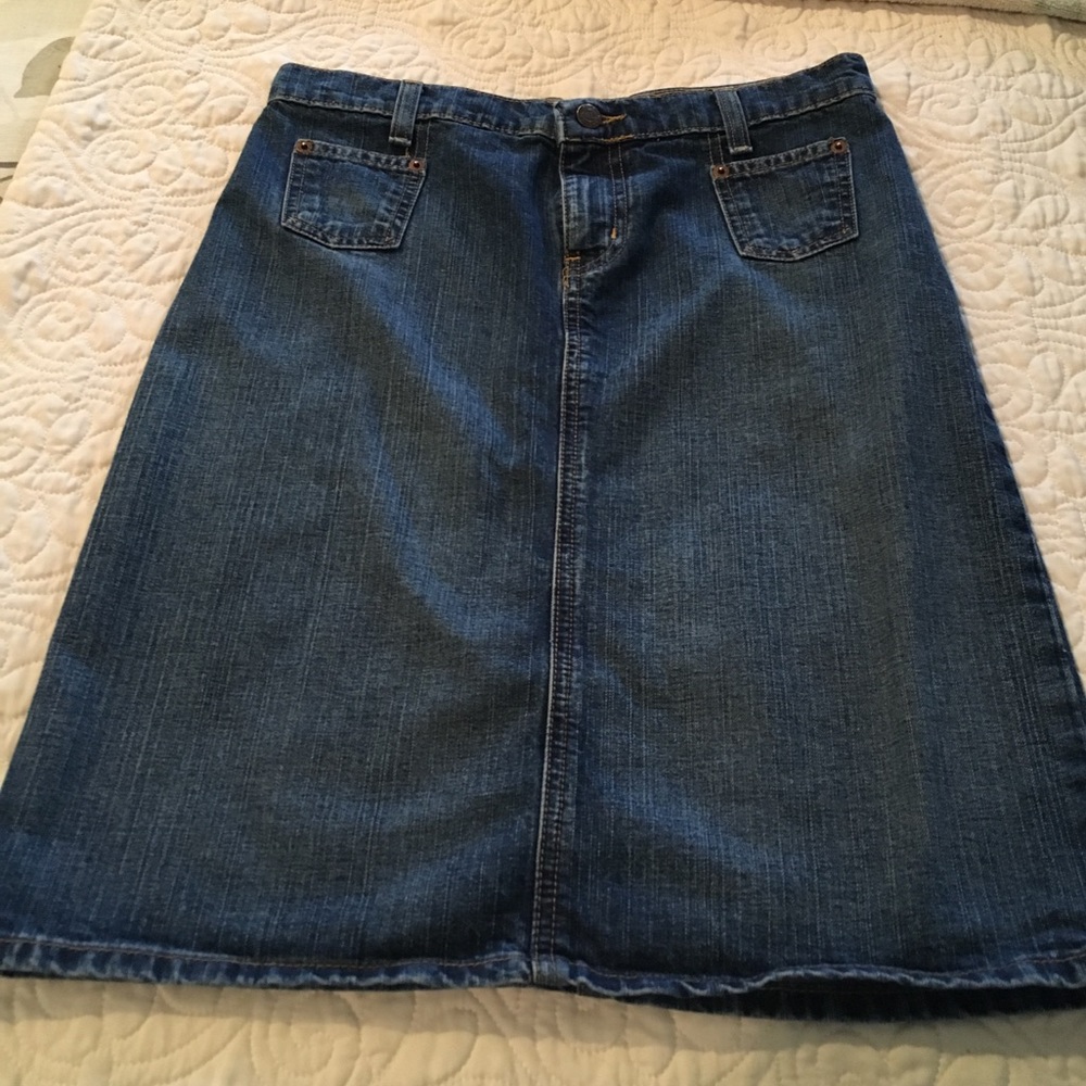 RALPH LAUREN Jean Skirt, "Teeny"