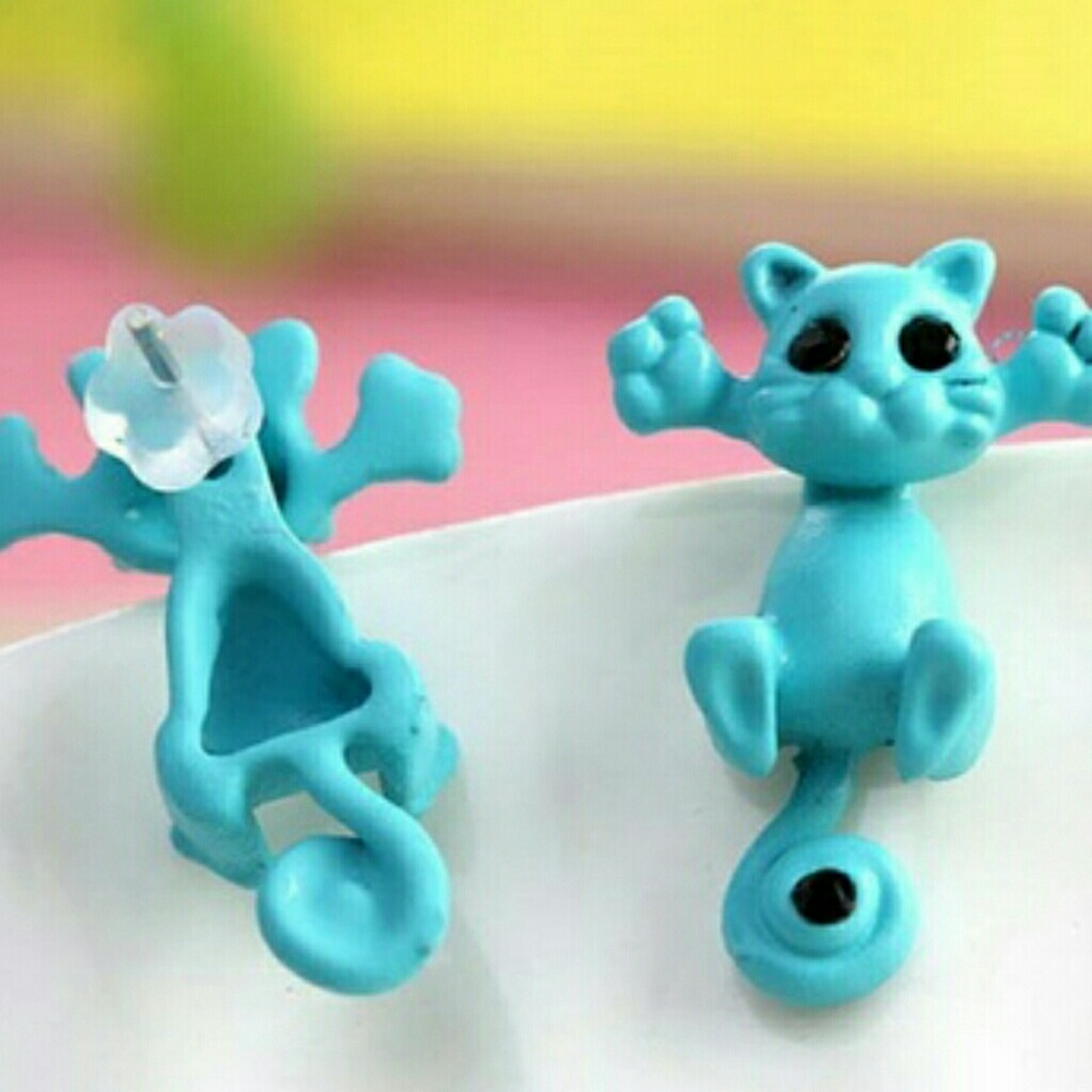 Cat Earrings - Picture 2 of 3