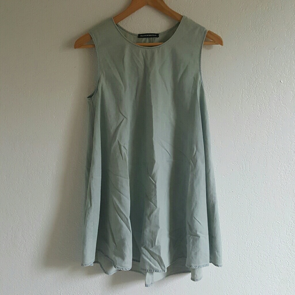 Sample Chambray Swing Dress