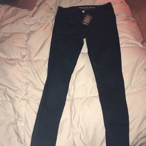 black american eagle jeans