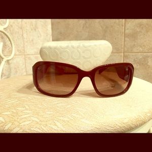 Women's Coach sunglasses