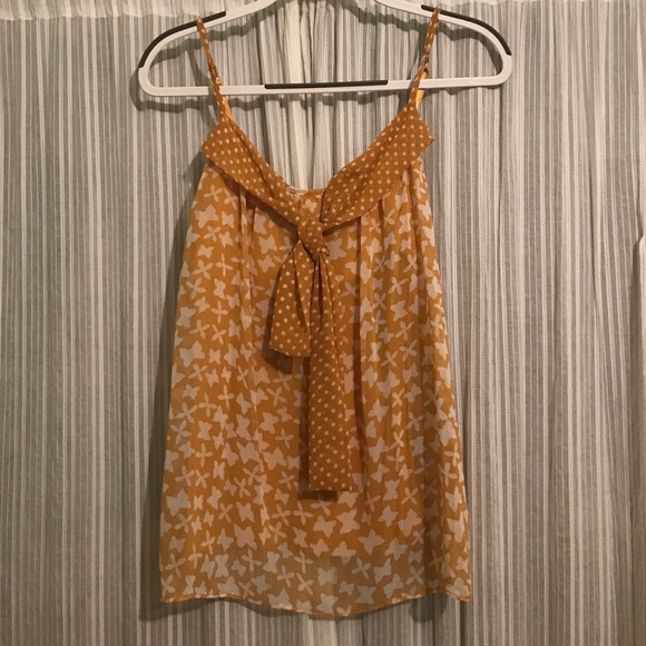 Mustard Colored Tank - Picture 1 of 2