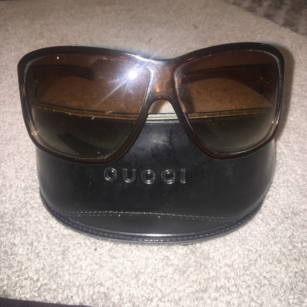 GUCCI 🕶 Brown Sunglasses