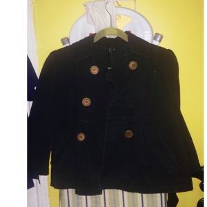 🚨Faded black crop spring jacket