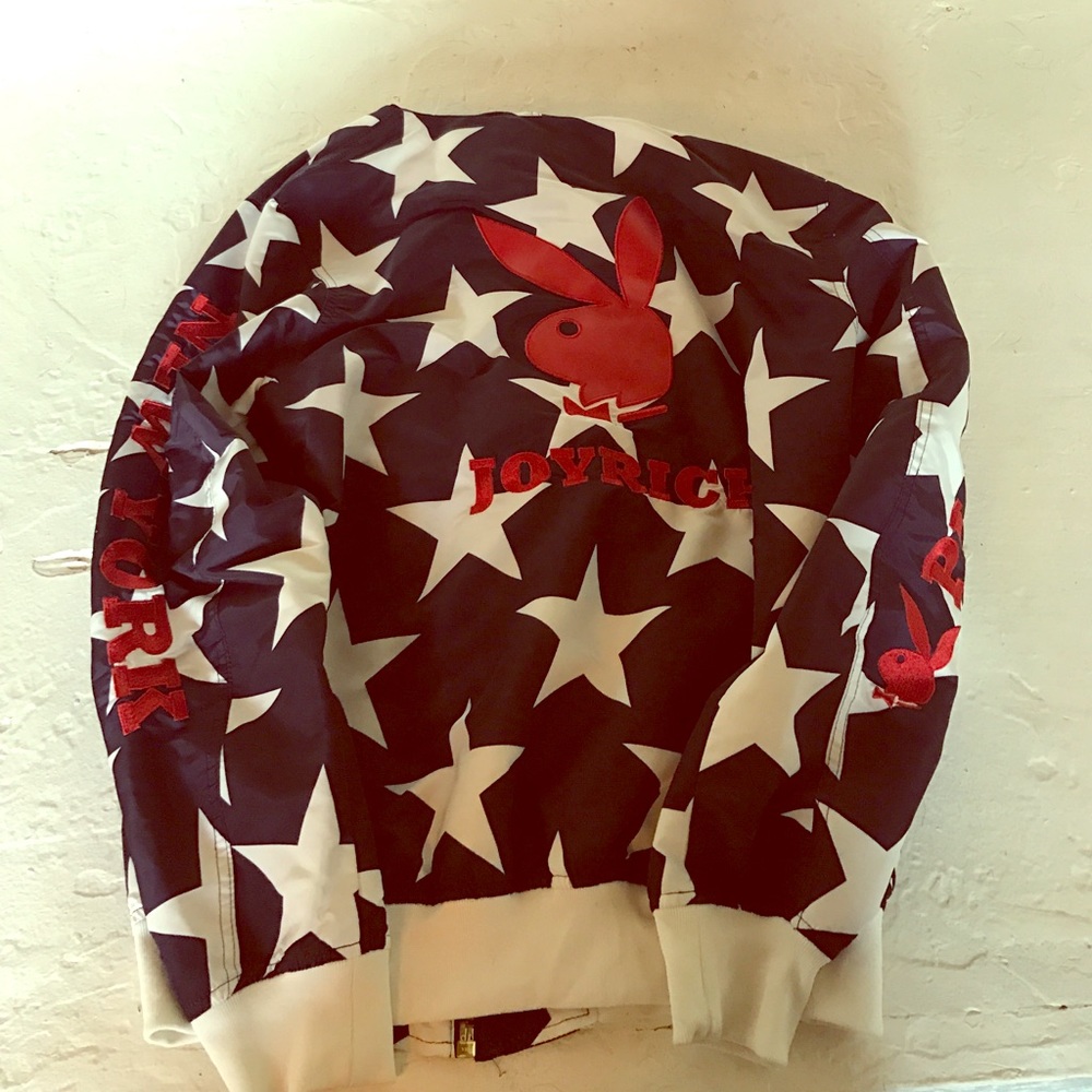 Joyrich Navy, Red, White Zip Up