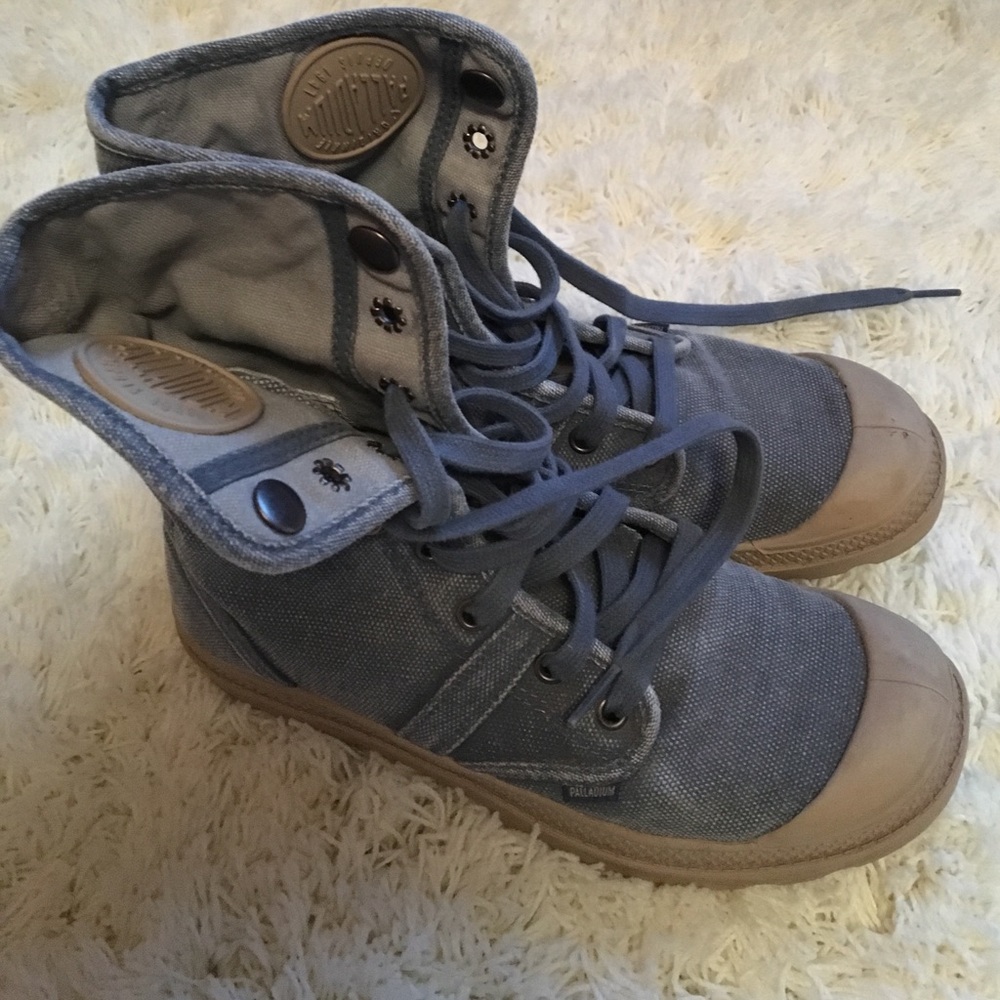 Palladium jean material boots