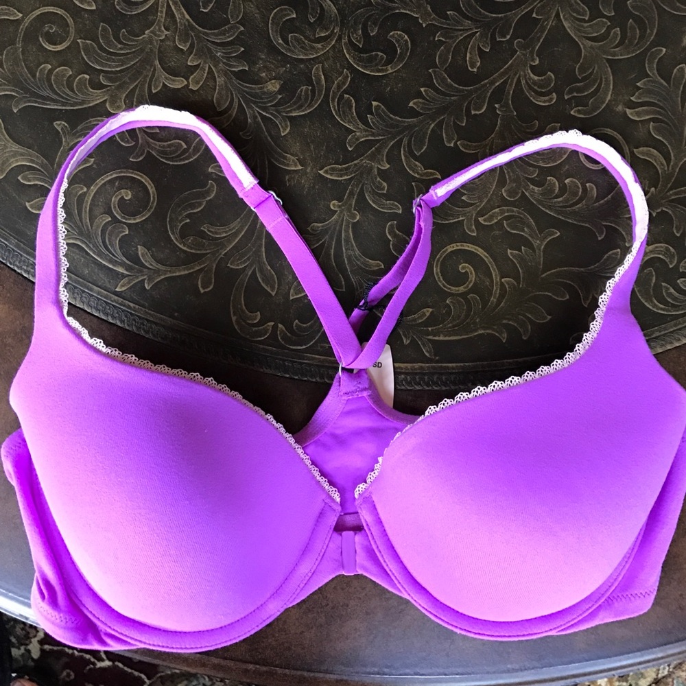 New Victoria secret T strap front clip bra36 C