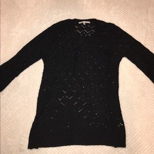 Black sweater worn once in great condition