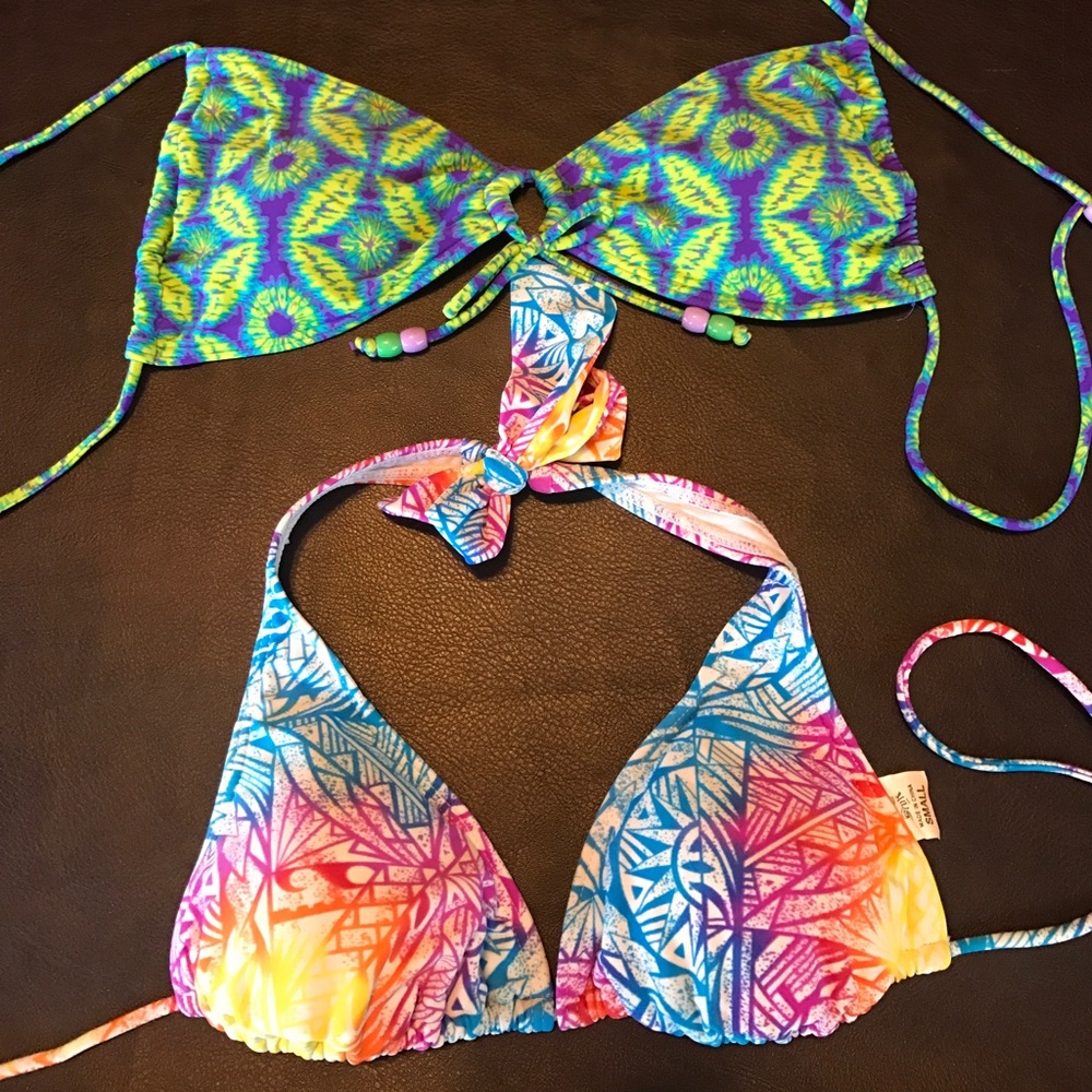 TWO  swim tops👙