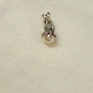 HOLD Authentic Chamilia octopus pearl crystal drop