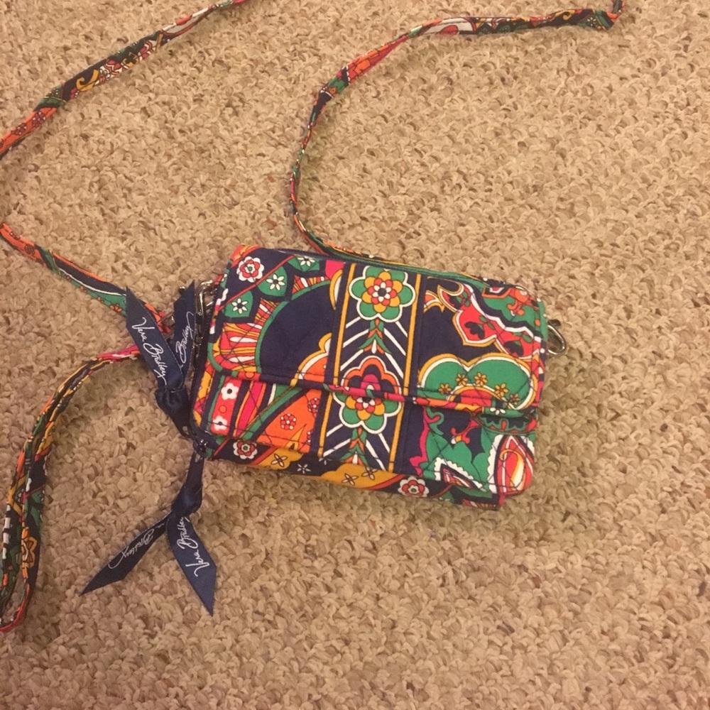 Vera Bradley crossbody wallet
