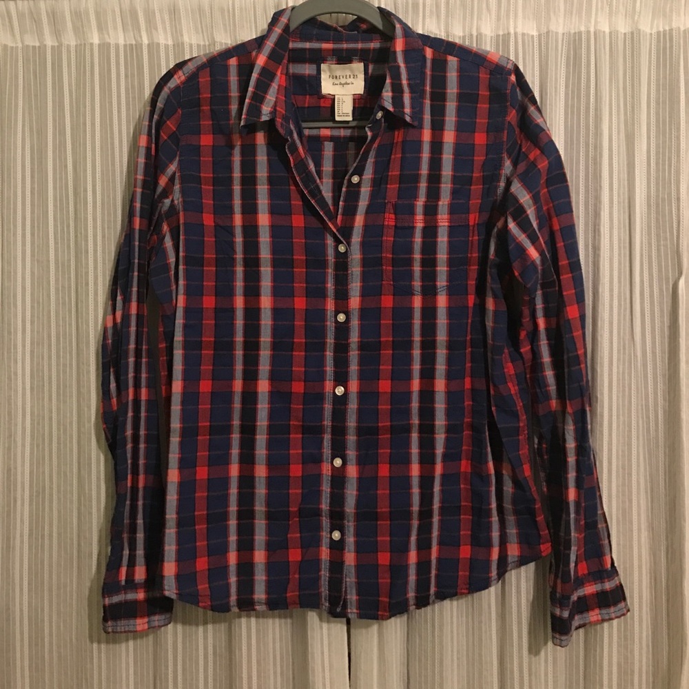 Blue and Red Flannel