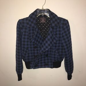 Forever 21 black & blue jacket