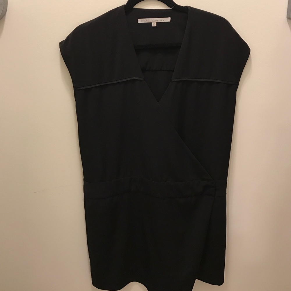 Rachel Roy black wrap dress