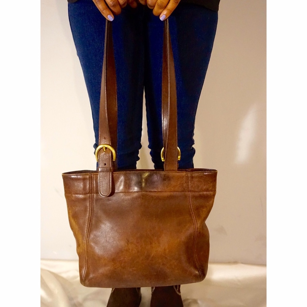 Vintage Coach Waverly Soho Leather Tote