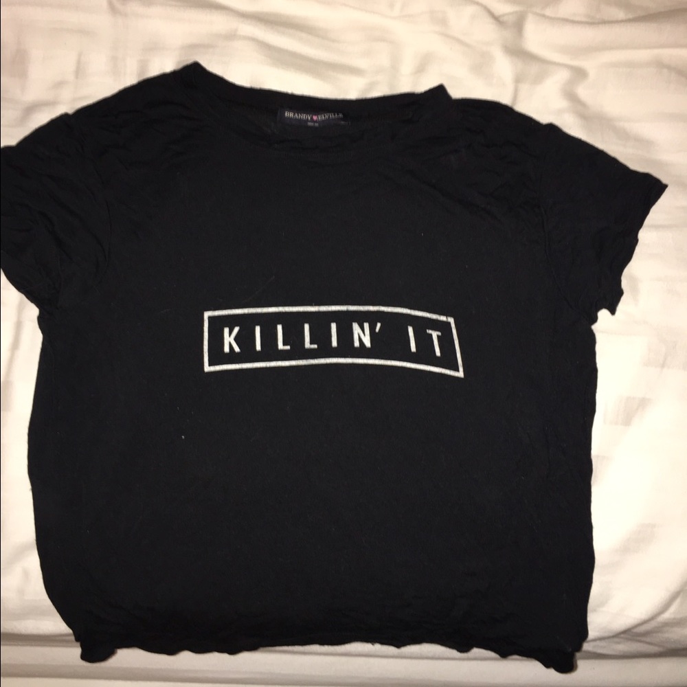Killin It Brandy Melville Crop Top