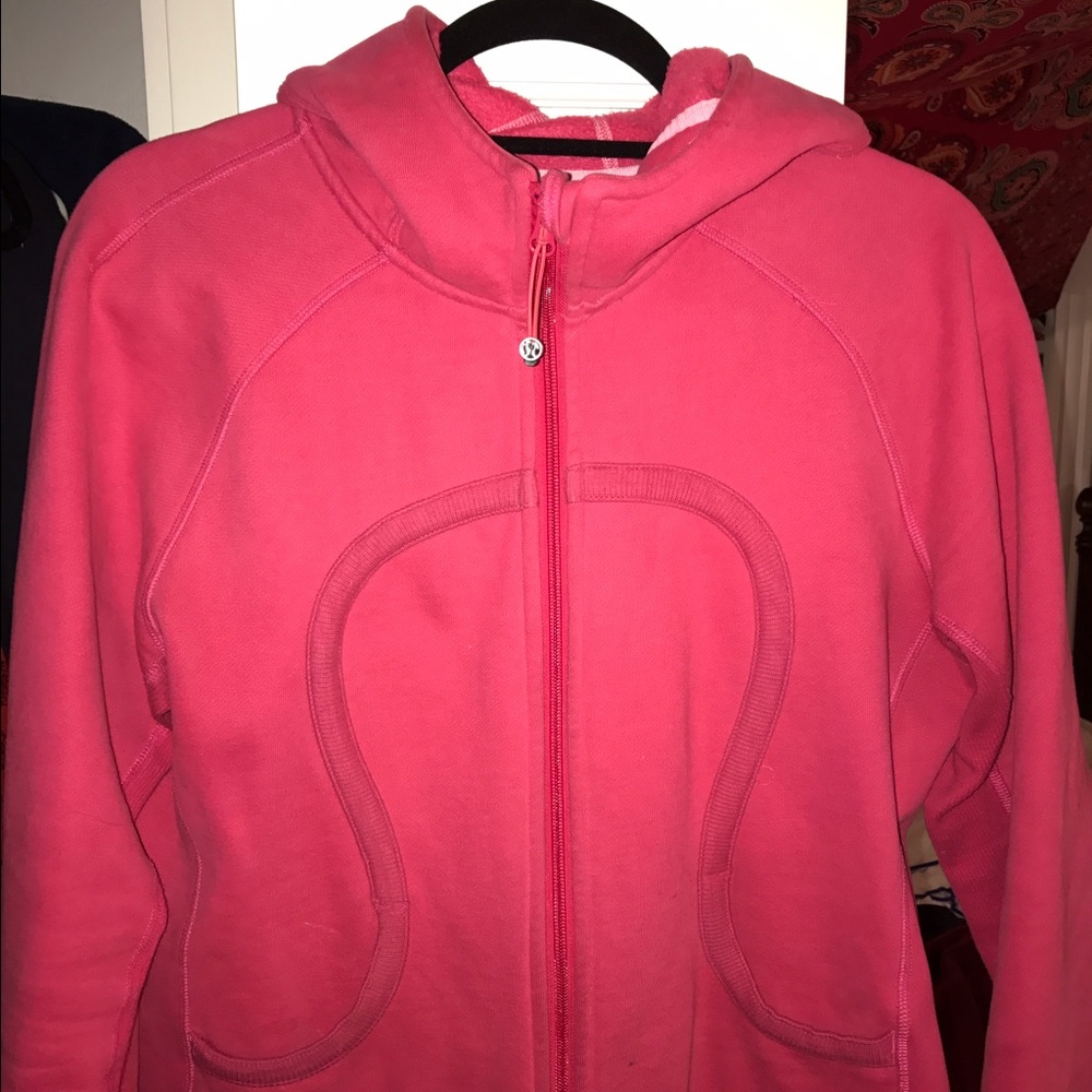 Lululemon Pink Scuba Hoodie