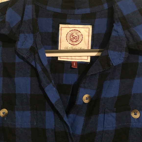 Black and Blue Flannel - Picture 2 of 3