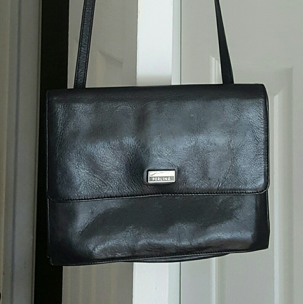 PERLINA N.Y. CROSS-BODY W/ORGANIZER COMPARTMENT