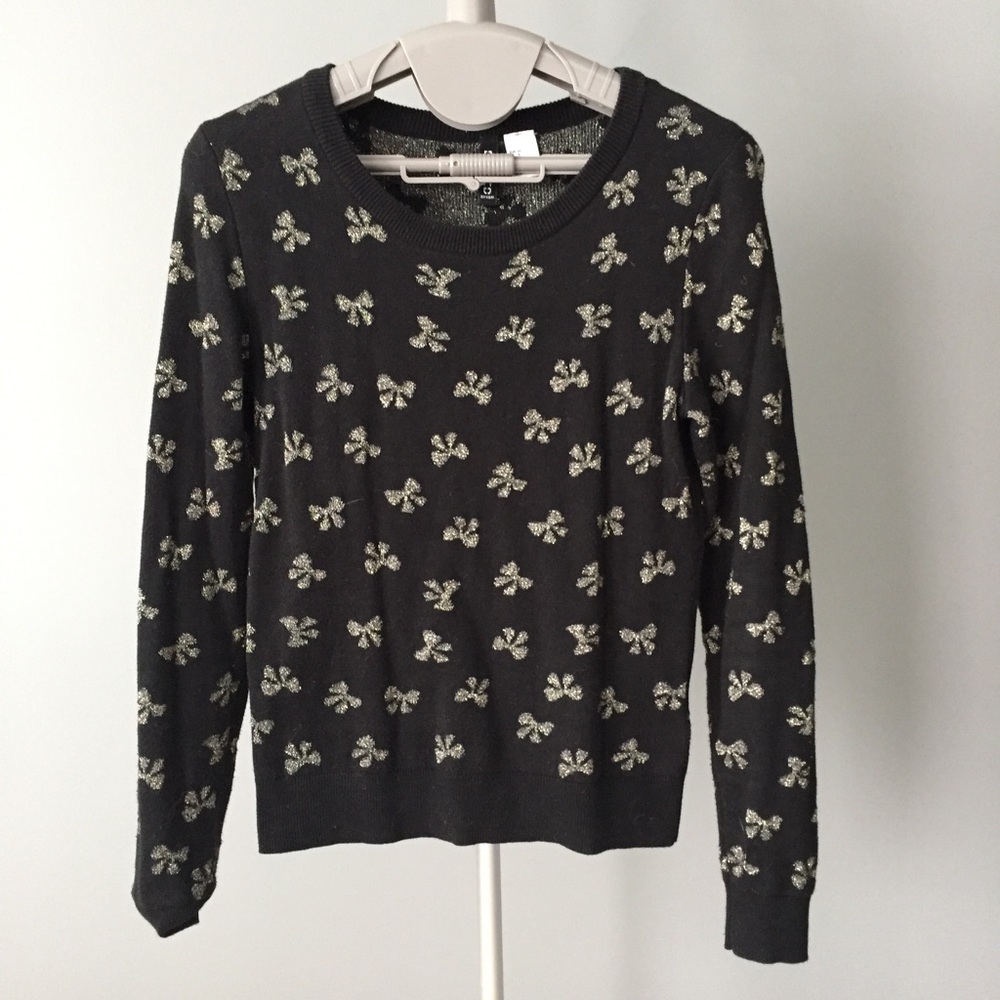 Divided by H&M Sweater with Gold Bows